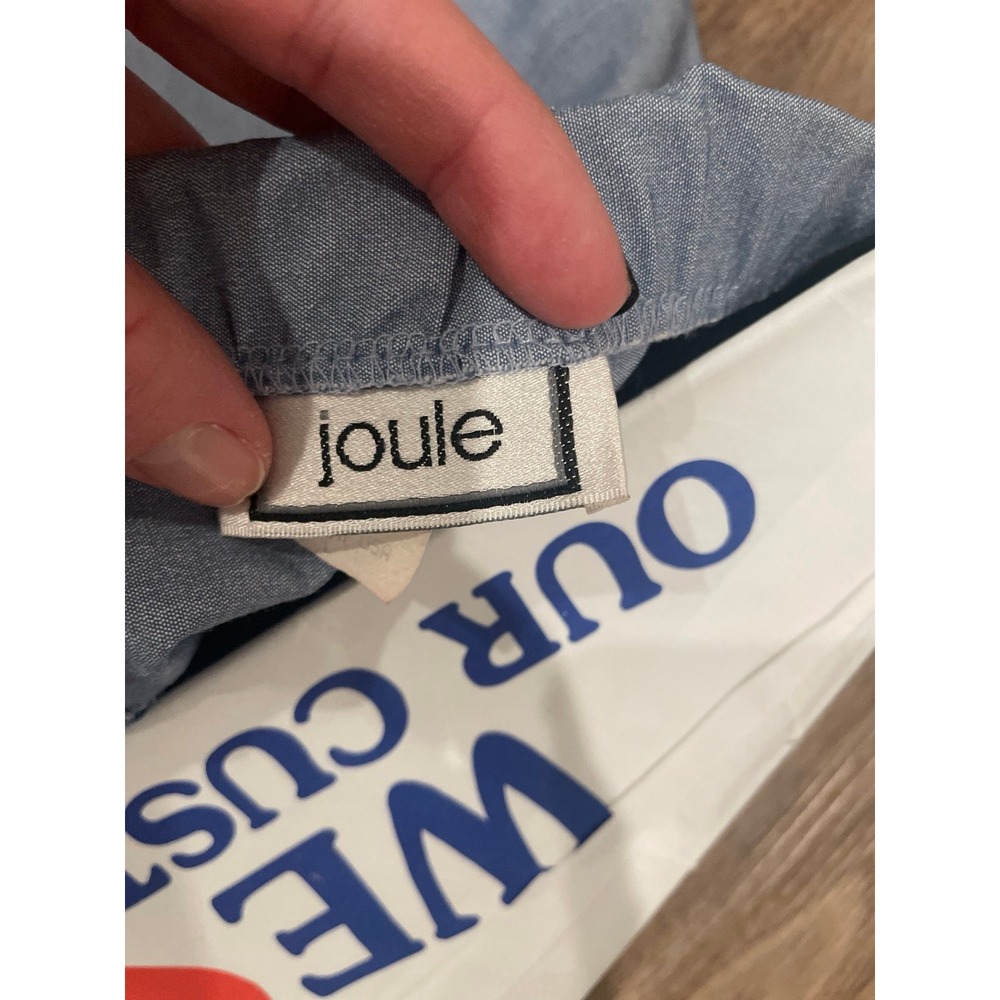 joule Y2K Blue Strapless Dress 2000s style L - Picture 5 of 6